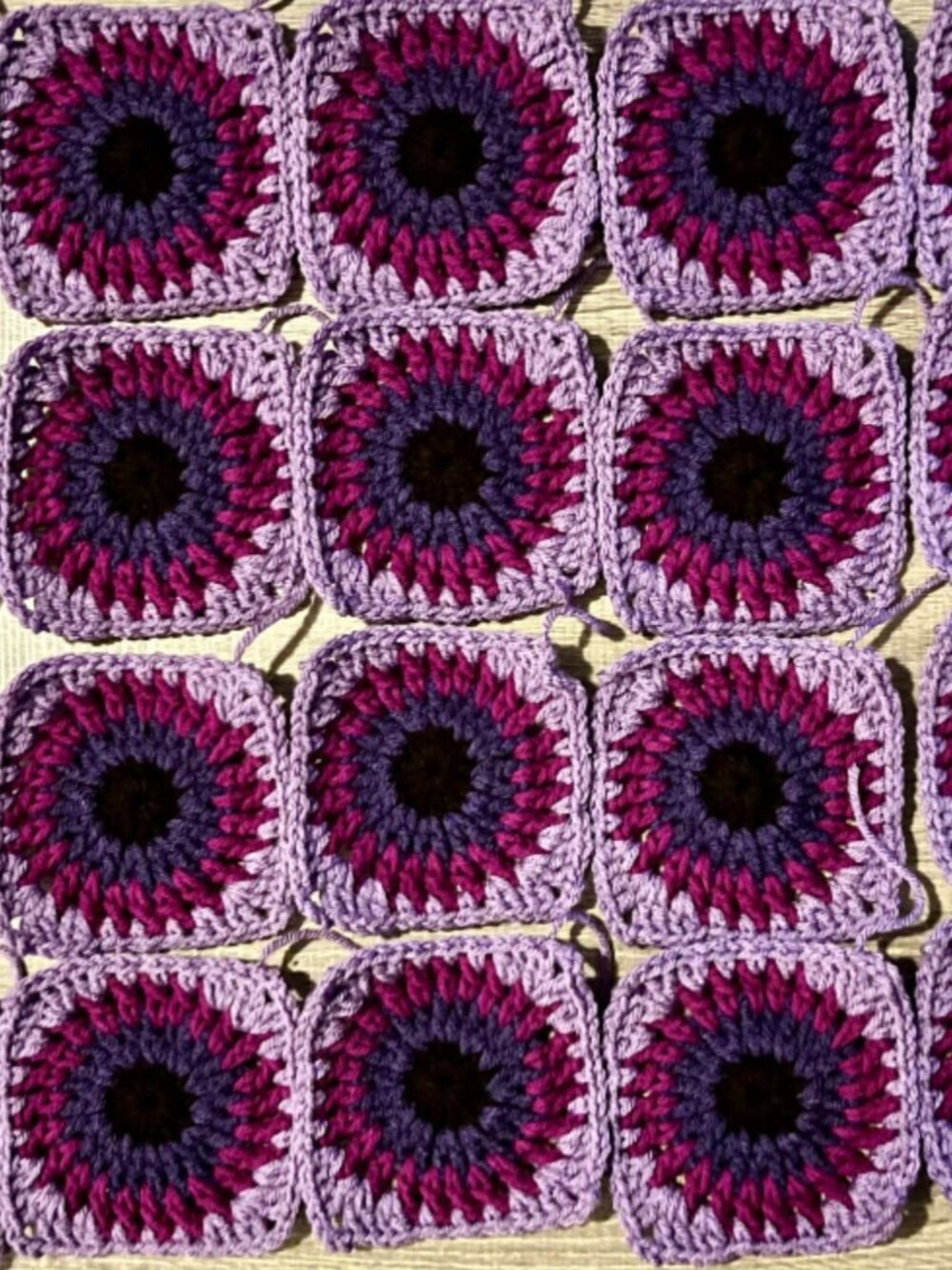 20 Handmade Starburst Squares - Lavender Meadow DIY Fashion & Home
